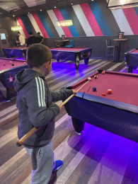 Pool to encourage emotional regulation when put in losing situations.