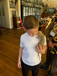 Live animal show to enrich learning opportunities.