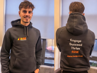 Hoodies with branding.